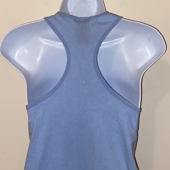 🥳HP🥳Women’s Light Blue Barbie Razorback Tank Top - Picture 7 of 11
